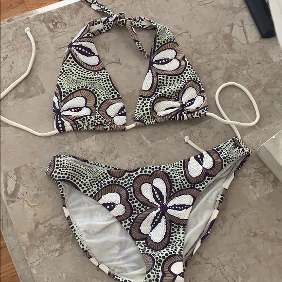 Vix Bikini With sequence and flower print - Picture 1 of 7